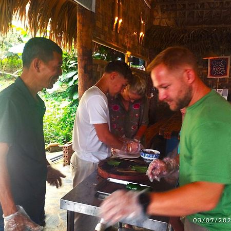 Pu Luong Cuisine Garden Homestay Lang Bang Eksteriør bilde