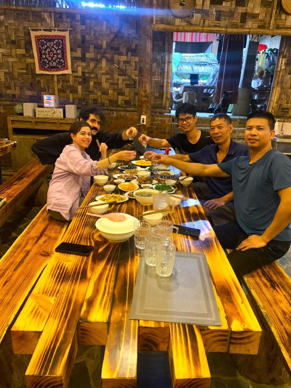 Pu Luong Cuisine Garden Homestay Lang Bang Eksteriør bilde