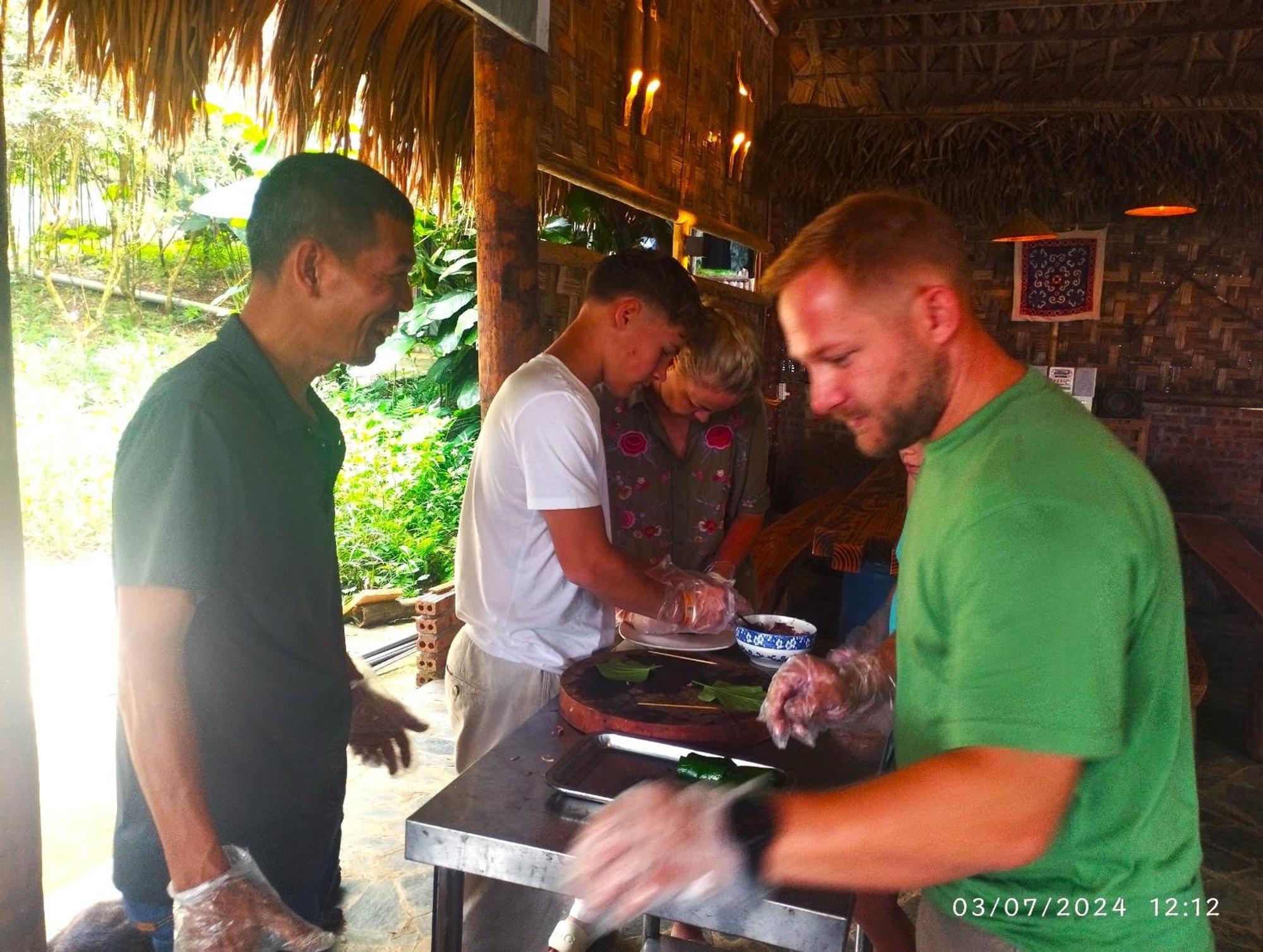 Pu Luong Cuisine Garden Homestay Lang Bang Eksteriør bilde