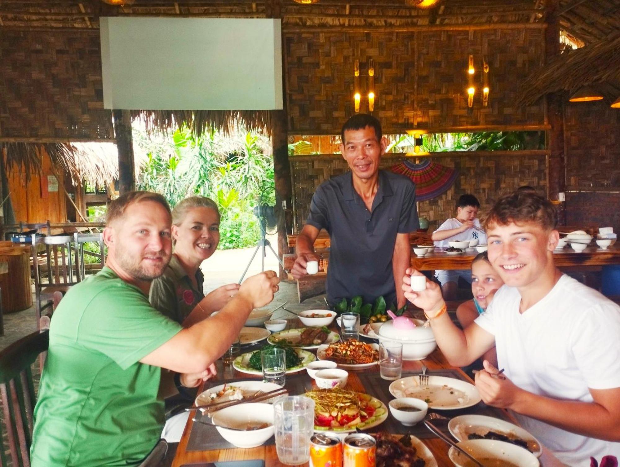 Pu Luong Cuisine Garden Homestay Lang Bang Eksteriør bilde