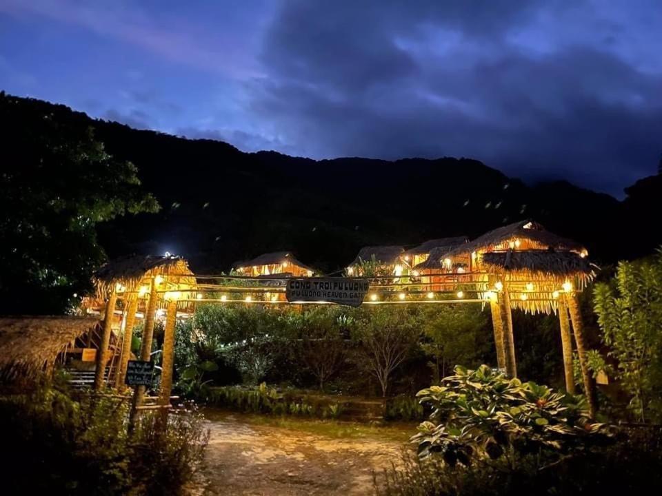 Pu Luong Cuisine Garden Homestay Lang Bang Eksteriør bilde