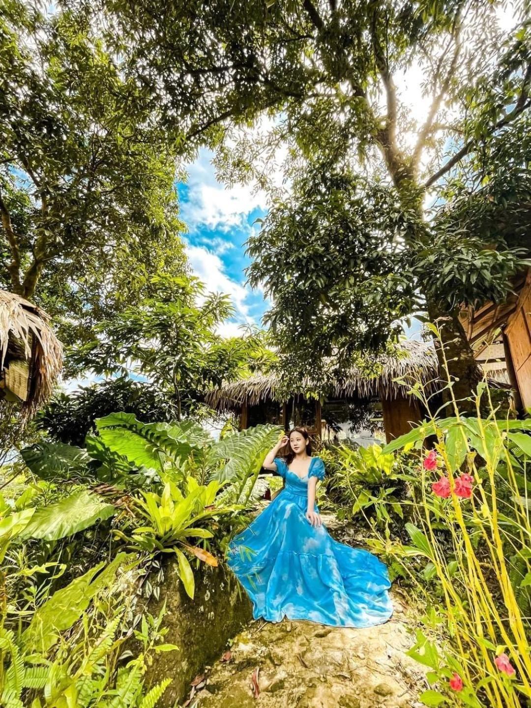 Pu Luong Cuisine Garden Homestay Lang Bang Eksteriør bilde