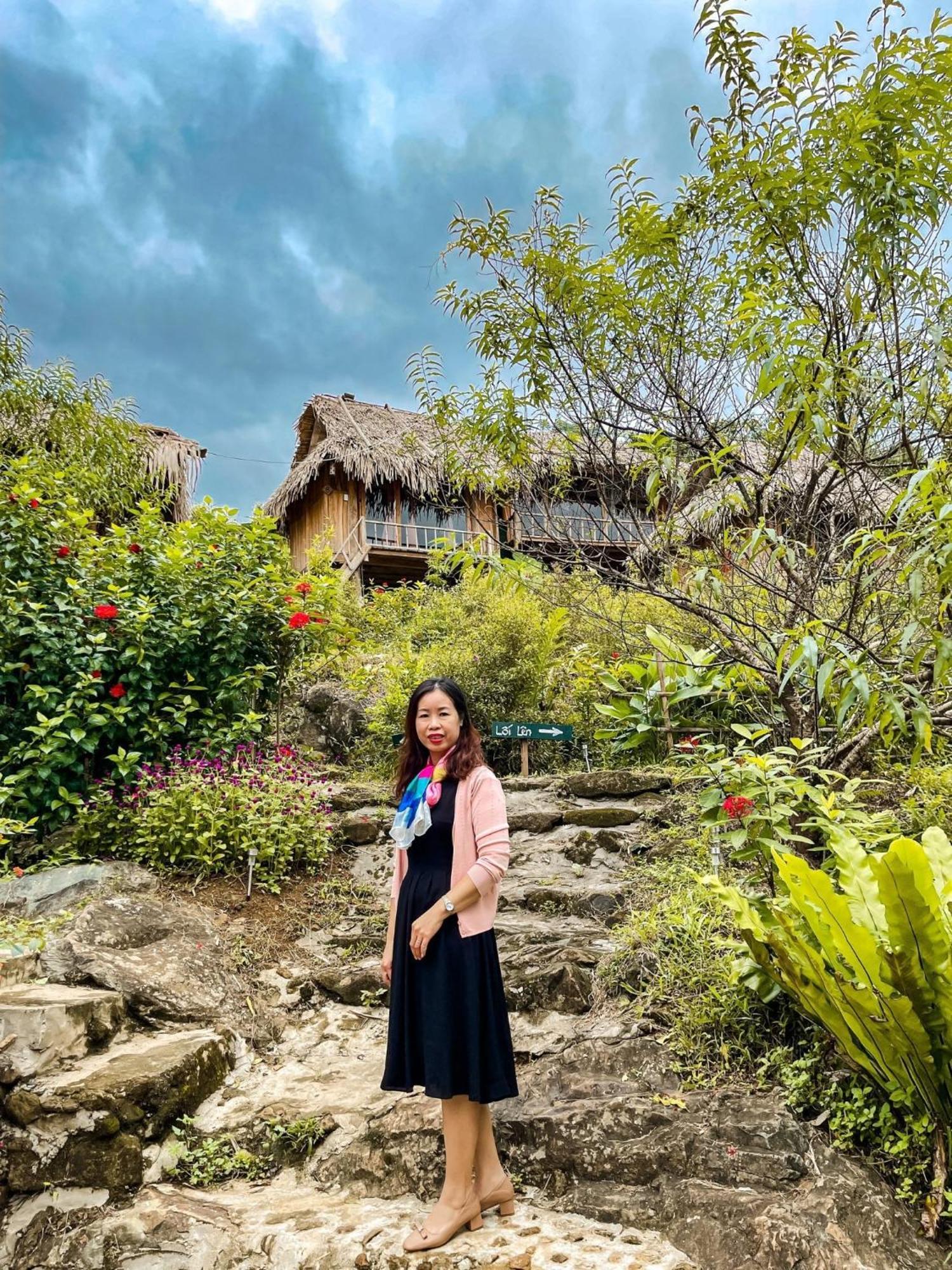 Pu Luong Cuisine Garden Homestay Lang Bang Eksteriør bilde