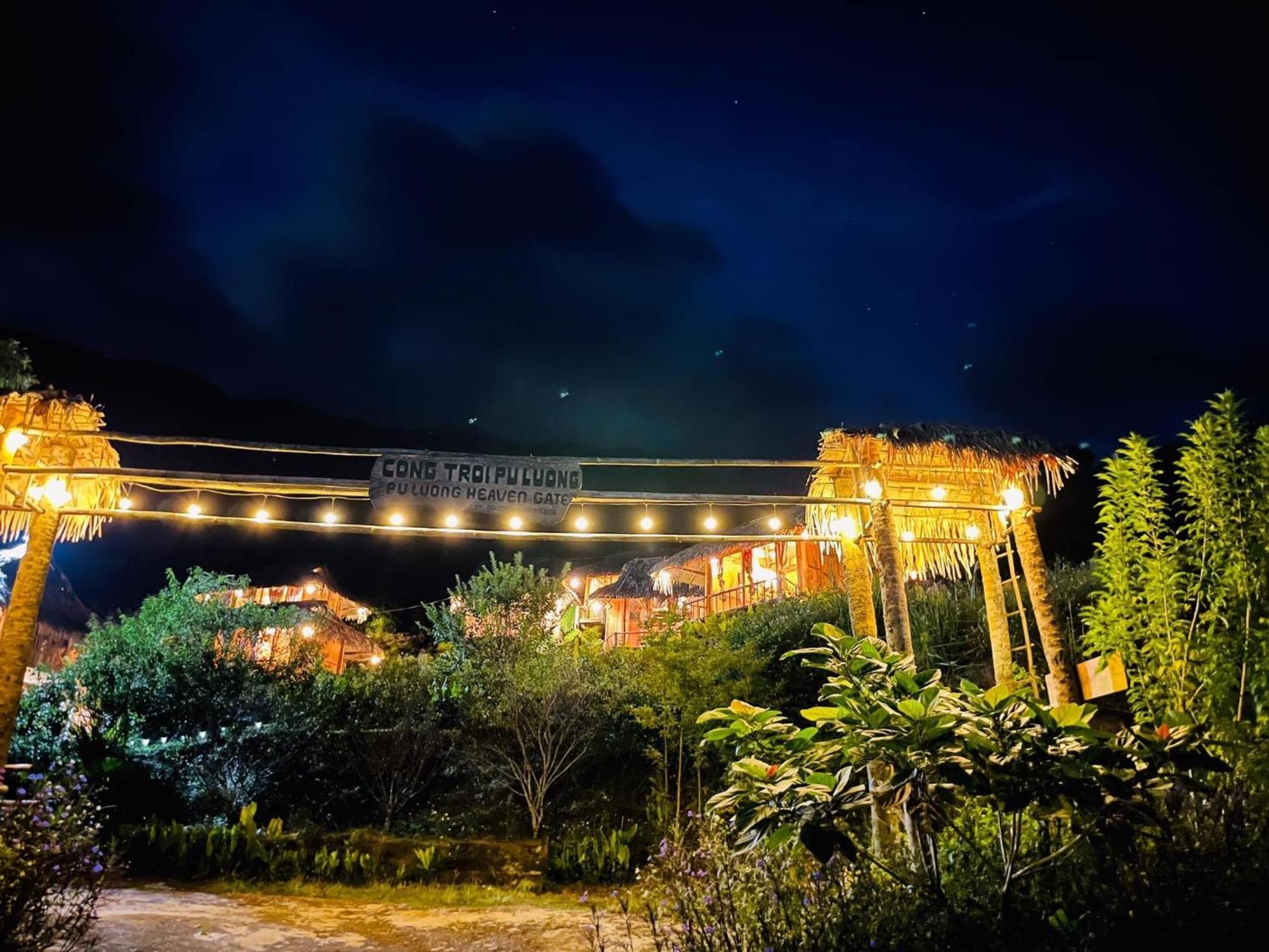 Pu Luong Cuisine Garden Homestay Lang Bang Eksteriør bilde
