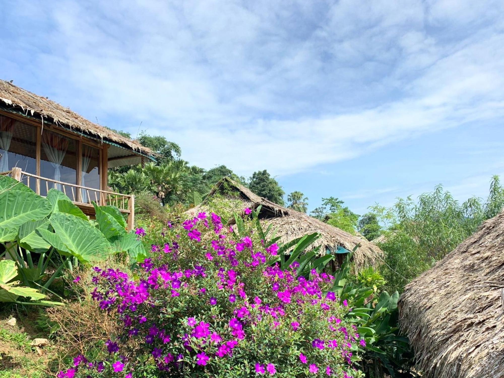Pu Luong Cuisine Garden Homestay Lang Bang Eksteriør bilde